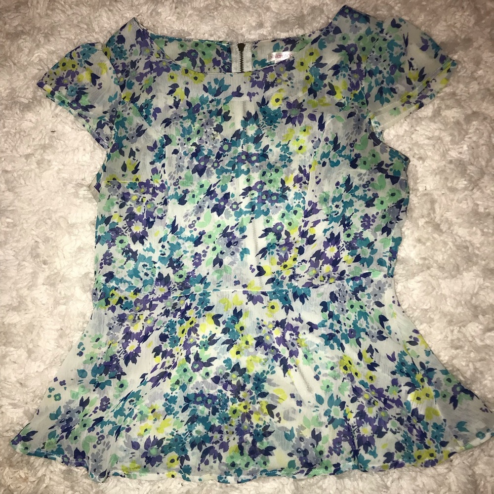 FlorL peplum top